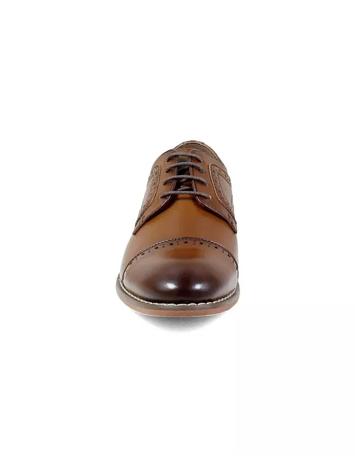 Туфли-оксфорды Big Boy Dickinson Cap Toe Stacy Adams — изображение 9 из 14, черный