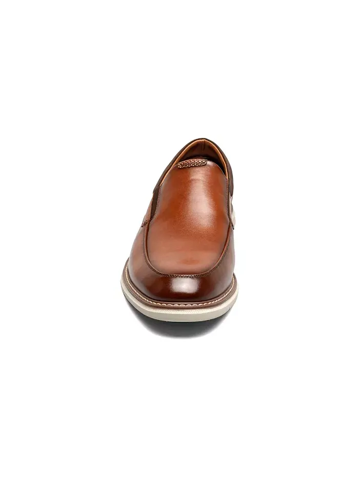 Мужские мокасины Chase Moc Toe Slip On Nunn Bush — изображение 5 из 8, коньячный мульти