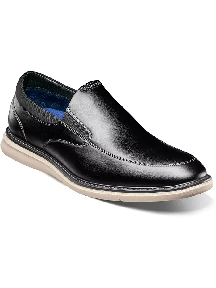 Мужские мокасины Chase Moc Toe Slip On Nunn Bush — изображение 1 из 13, черный мульти