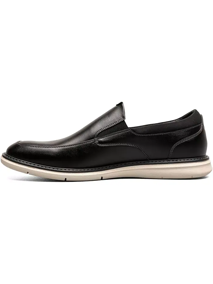 Мужские мокасины Chase Moc Toe Slip On Nunn Bush — изображение 4 из 13, черный мульти