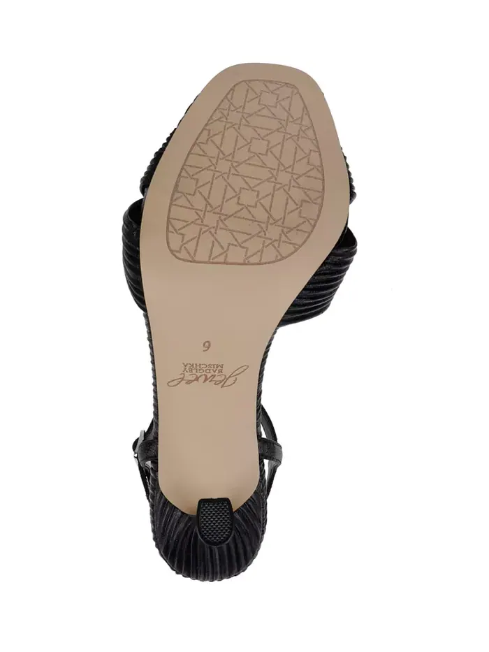 Женские вечерние босоножки Hydee Knot Stiletto Jewel Badgley Mischka — изображение 5 из 5, мульти