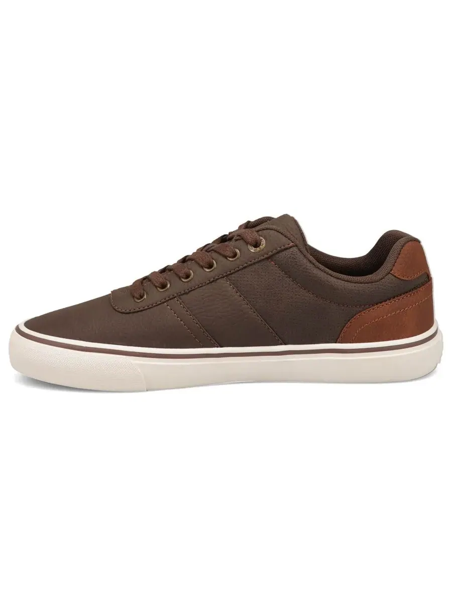 Мужские кроссовки Hobbs Wax на шнуровке Dockers — изображение 6 из 6, коричневый/бежевый
