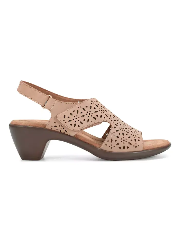 Женские сандалии Calix Laser Cut на ремешке Easy Spirit — изображение 2 из 5, натуральный