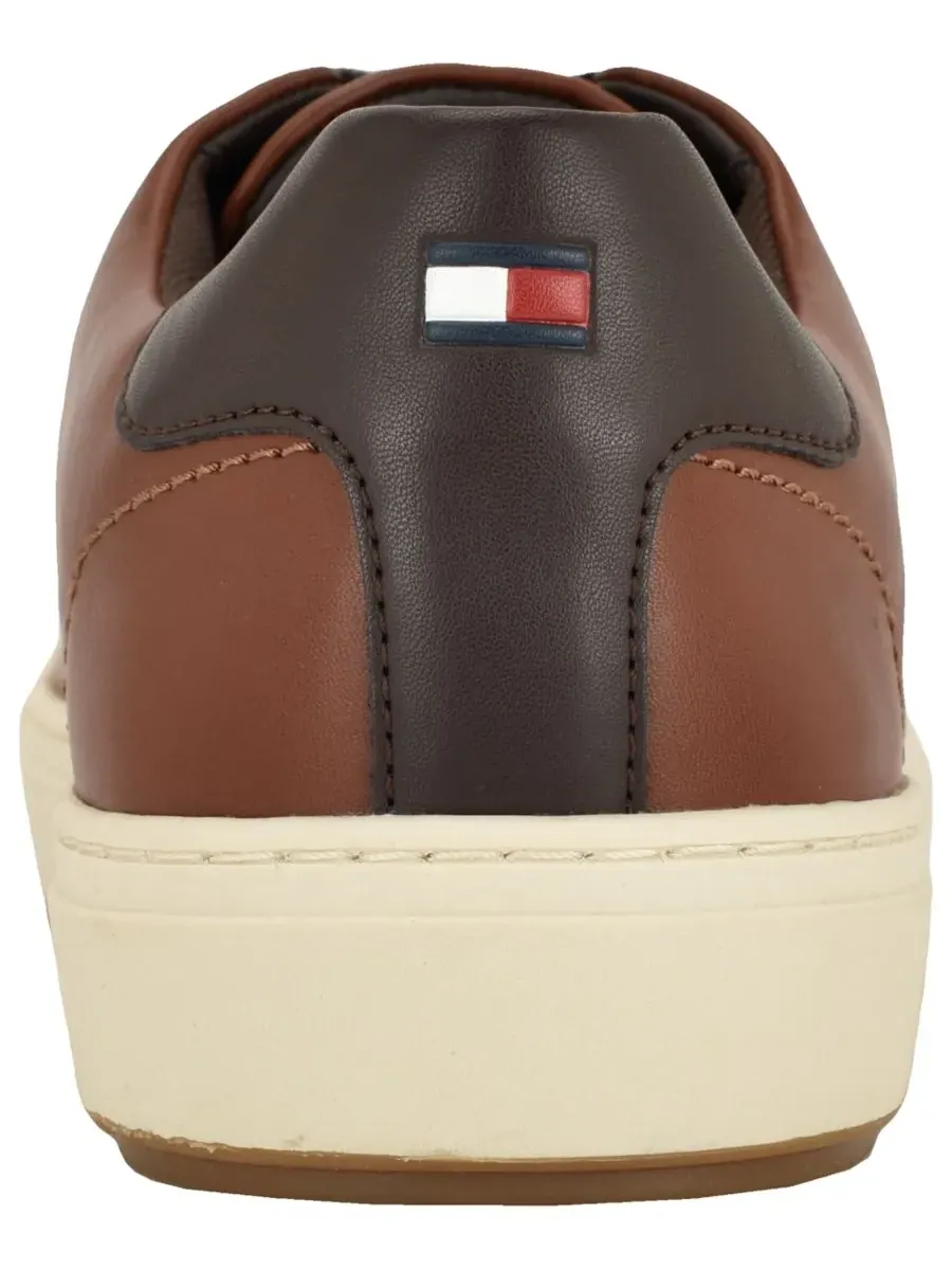 Мужские спортивные кроссовки на шнуровке Idris Fashion Tommy Hilfiger — изображение 3 из 5, коньячный