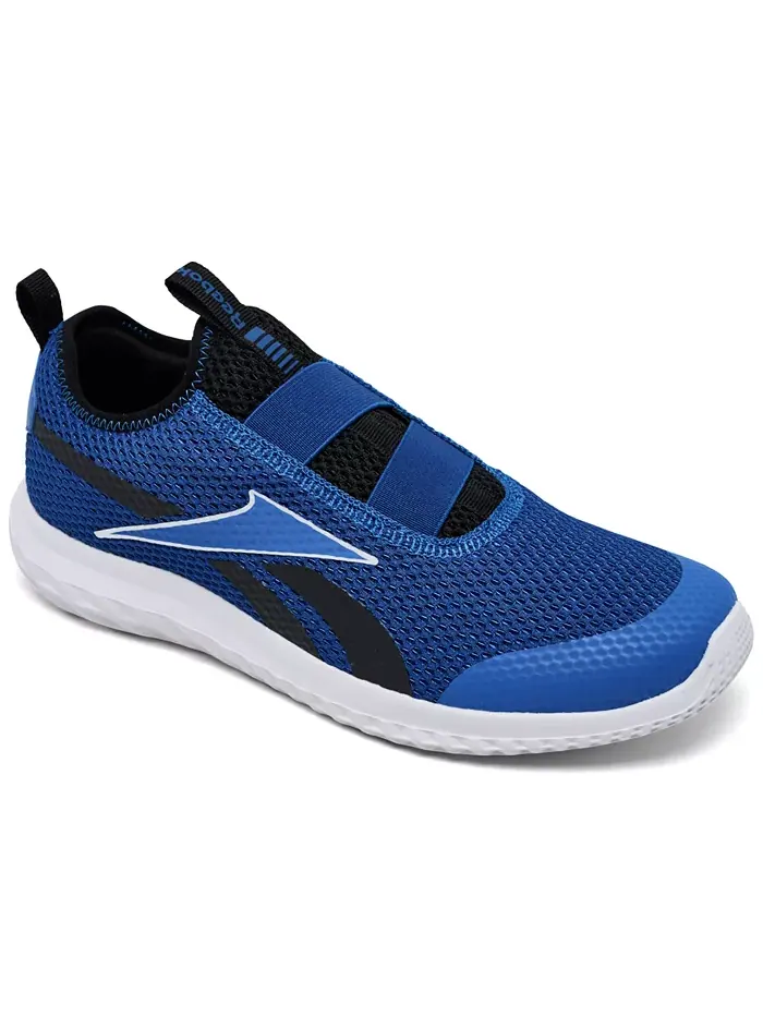 Детские повседневные слипоны Rush Runner от Finish Line Reebok — изображение 1 из 6, синий черный