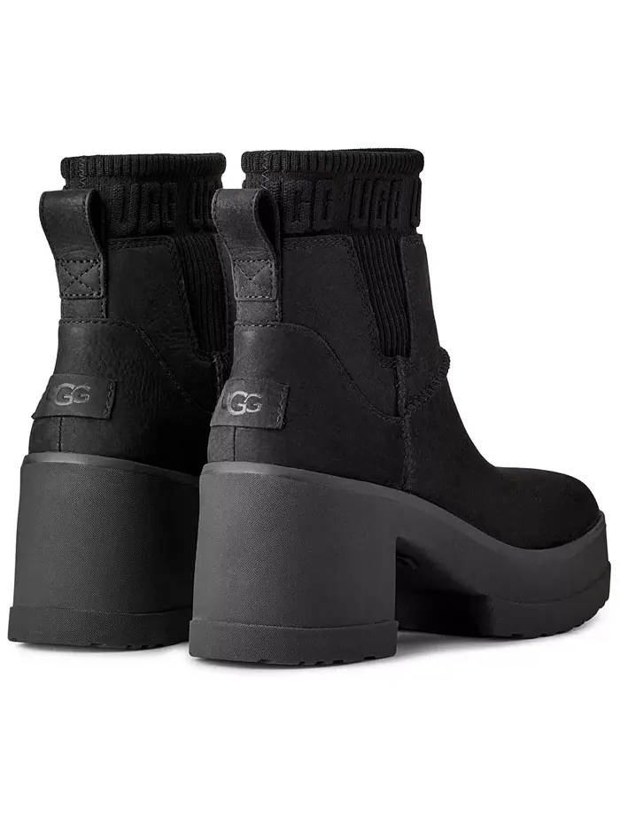 Женские ботинки Chelsea Moxy на квадратном каблуке Ugg — изображение 3 из 5, черный