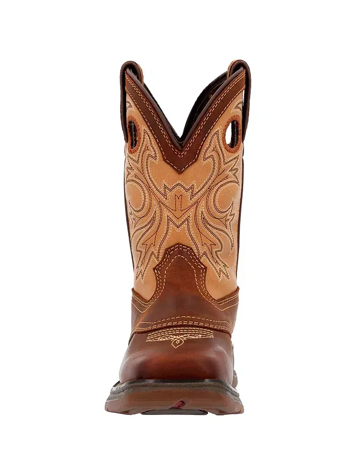Детские ботинки Lil Rebel от Brown Tan Western Durango — изображение 2 из 7, коричневый бежевый