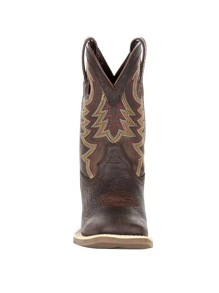 Детские ковбойские ботинки Lil' Rebel Pro Brown Durango — изображение 4 из 8, залив