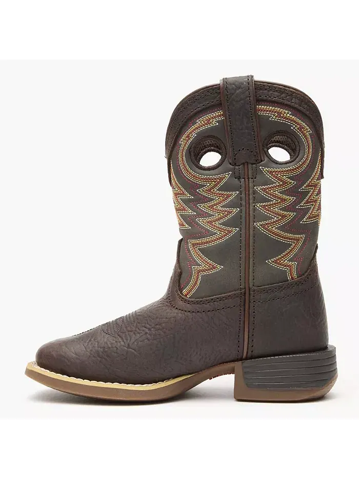 Детские ковбойские ботинки Lil' Rebel Pro Brown Durango — изображение 6 из 8, залив