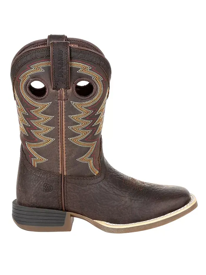 Детские ковбойские ботинки Lil' Rebel Pro Brown Durango — изображение 8 из 8, залив