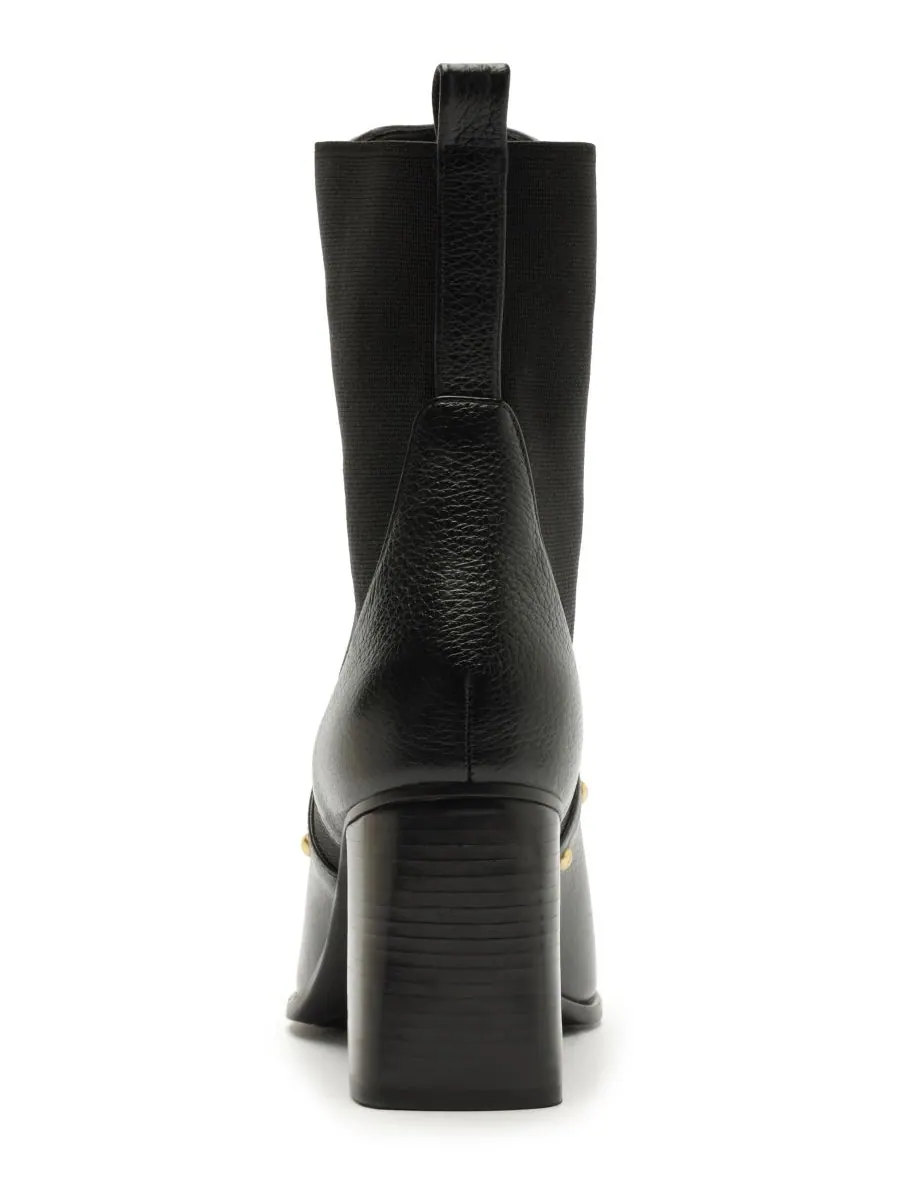 Женские ботильоны Rony на среднем блочном каблуке Arezzo — изображение 3 из 5, черный