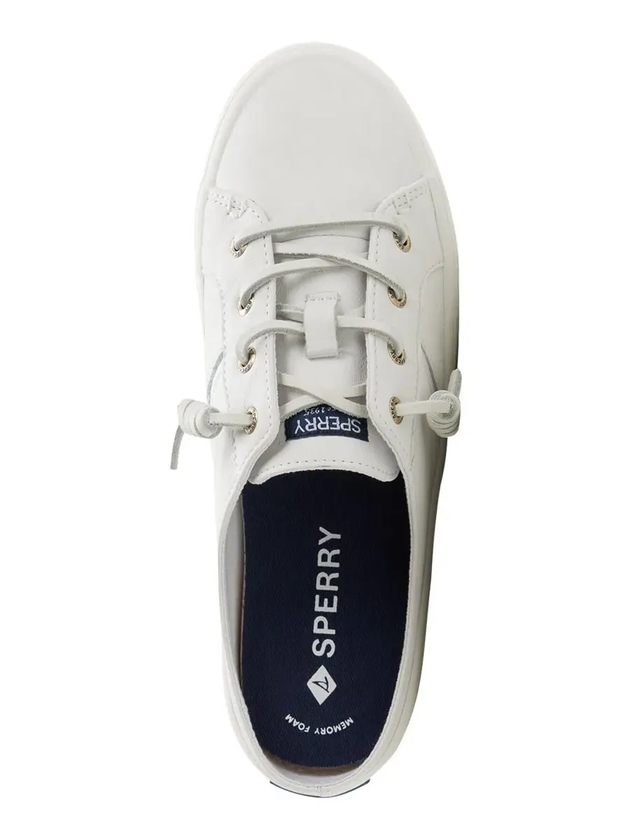 Женские кожаные мюли-кроссовки Crest Vibe Sperry — изображение 4 из 5, белый
