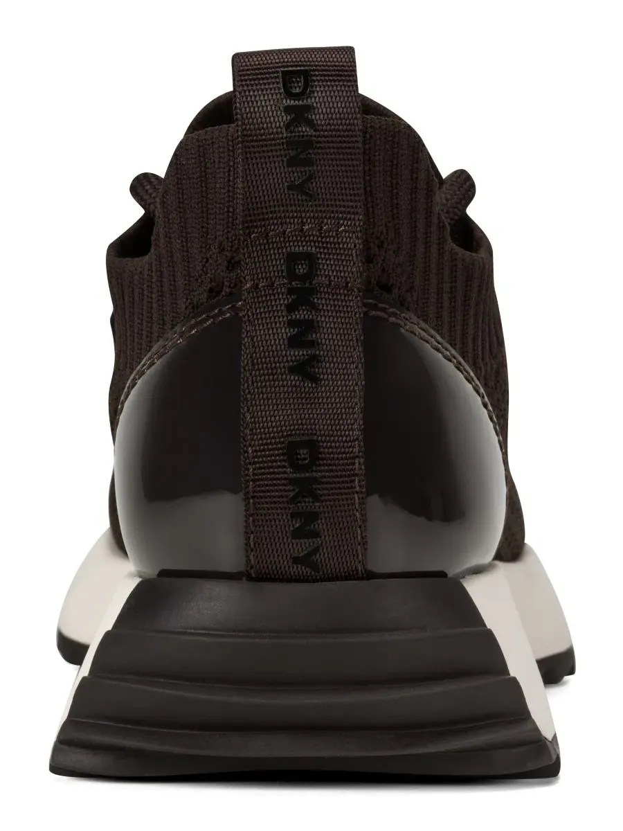 Кроссовки женские с классическим мысом Nantes DKNY — изображение 3 из 5, коричневый