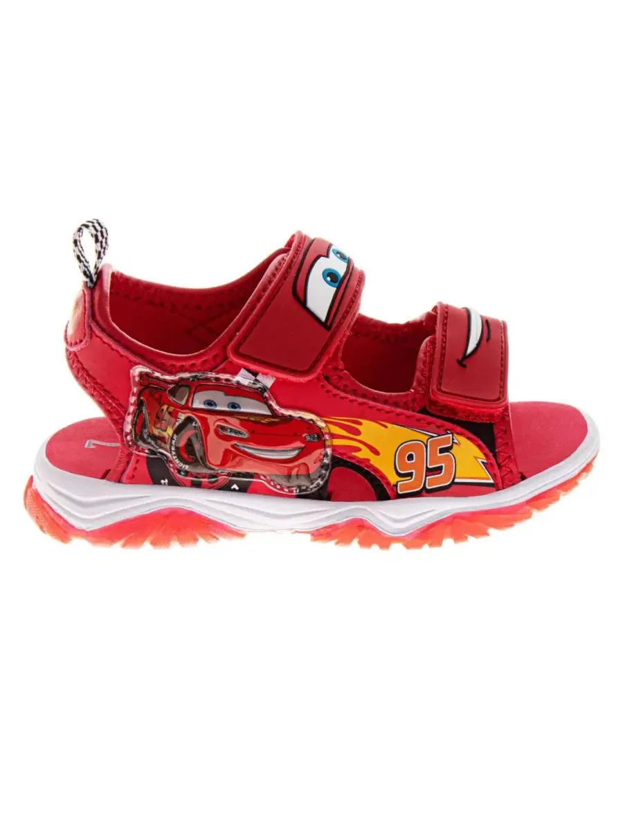 Сандалии с подсветкой Lightning McQueen Disney — изображение 2 из 8, красный