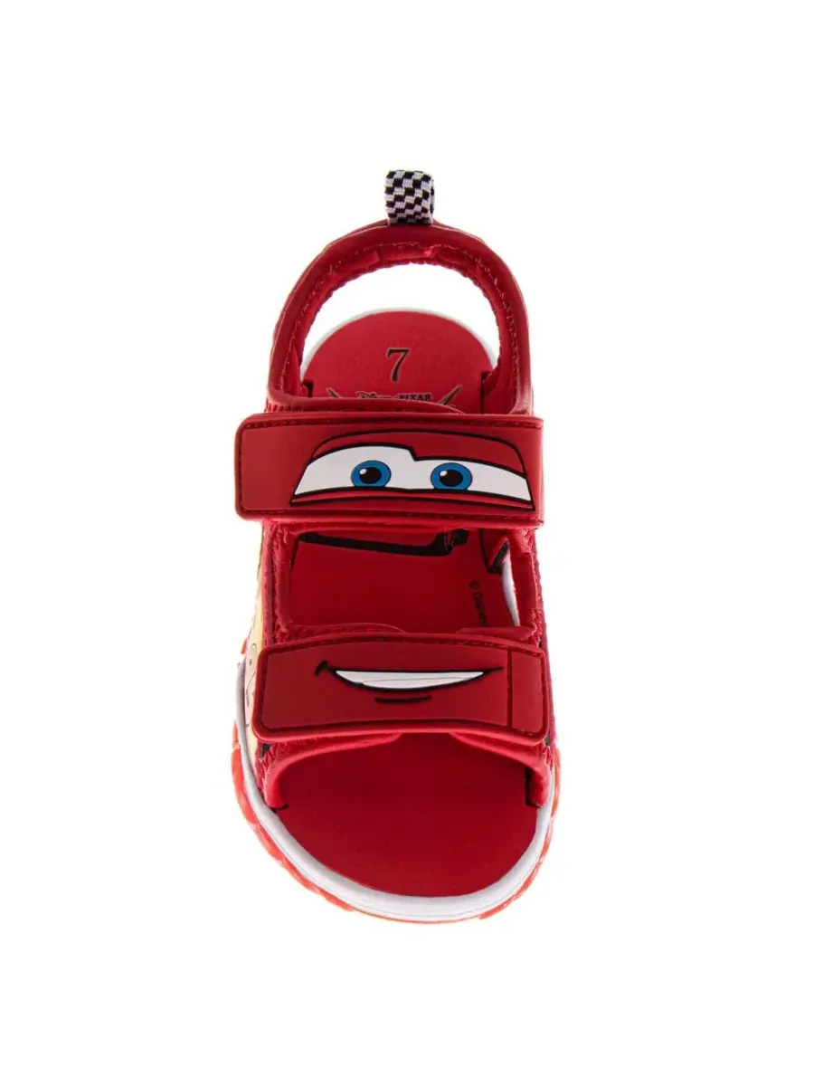 Сандалии с подсветкой Lightning McQueen Disney — изображение 4 из 8, красный