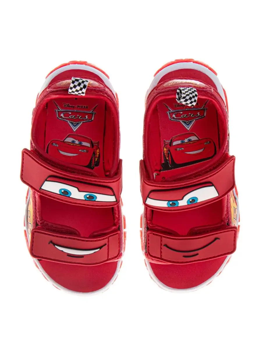 Сандалии с подсветкой Lightning McQueen Disney — изображение 5 из 8, красный