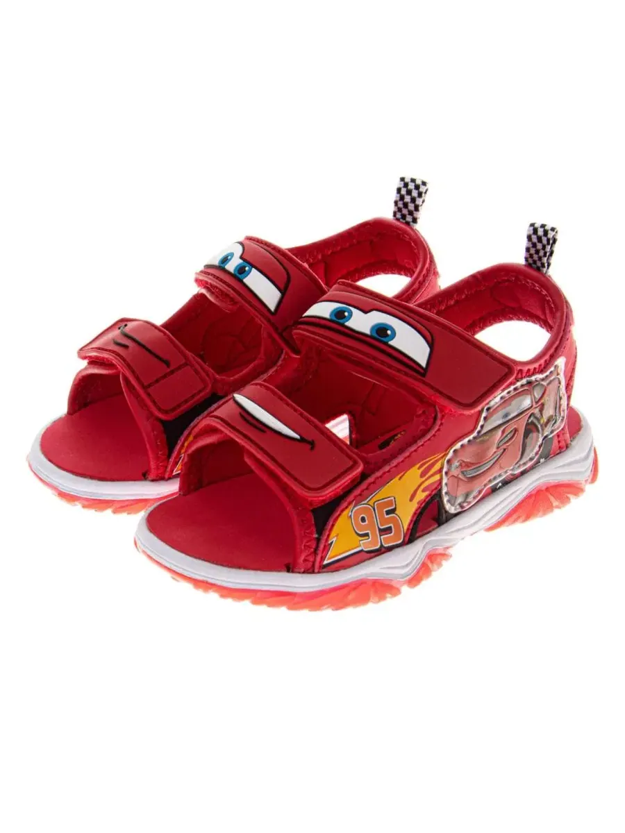 Сандалии с подсветкой Lightning McQueen Disney — изображение 8 из 8, красный