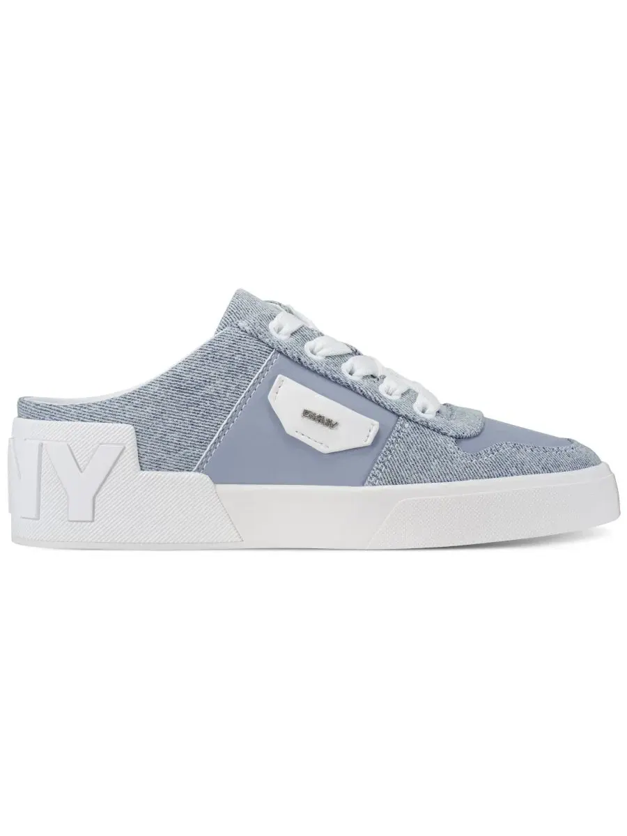 Женские слипоны Murphy Mule DKNY — изображение 2 из 5, джинсовый синий/белый