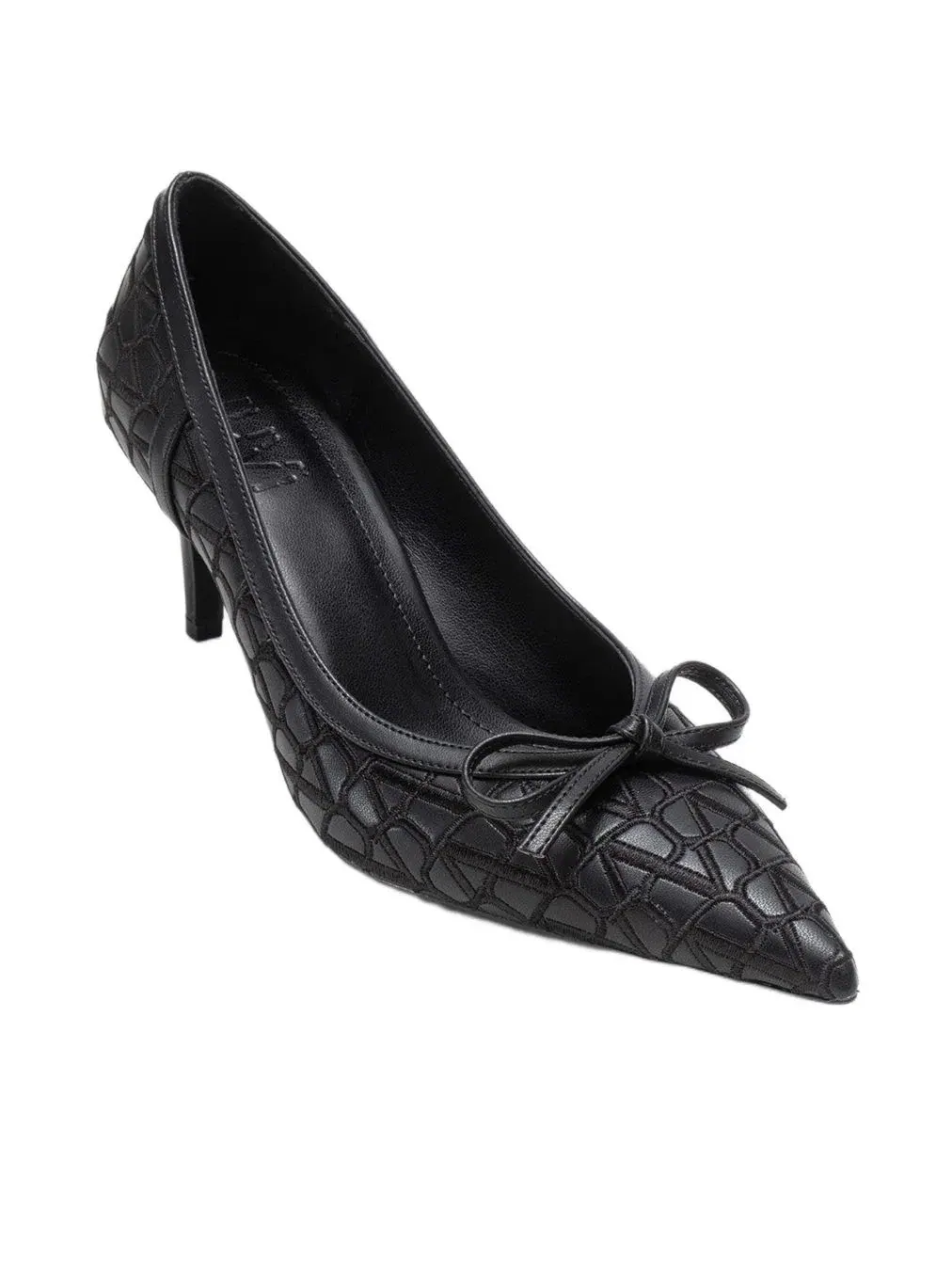 Женские туфли-лодочки Camden с заостренным носком и бантом Prologue Shoes — изображение 1 из 6, черный