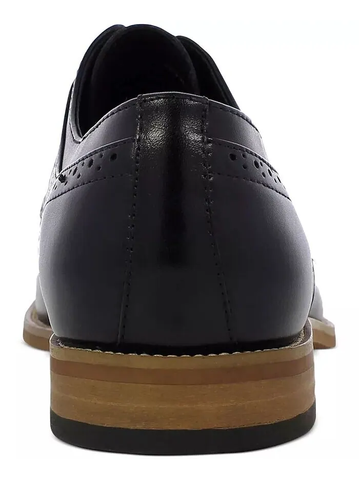 Мужские оксфорды Dickinson Cap Toe Stacy Adams — изображение 3 из 5, черный