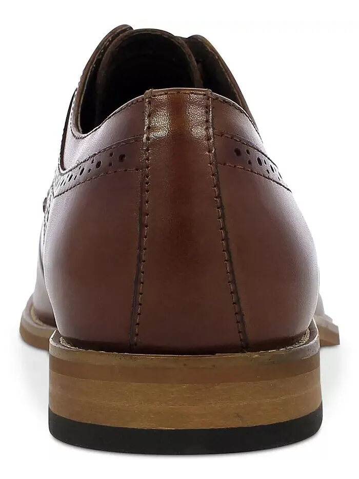Мужские оксфорды Dickinson Cap Toe Stacy Adams — изображение 3 из 5, коричневый