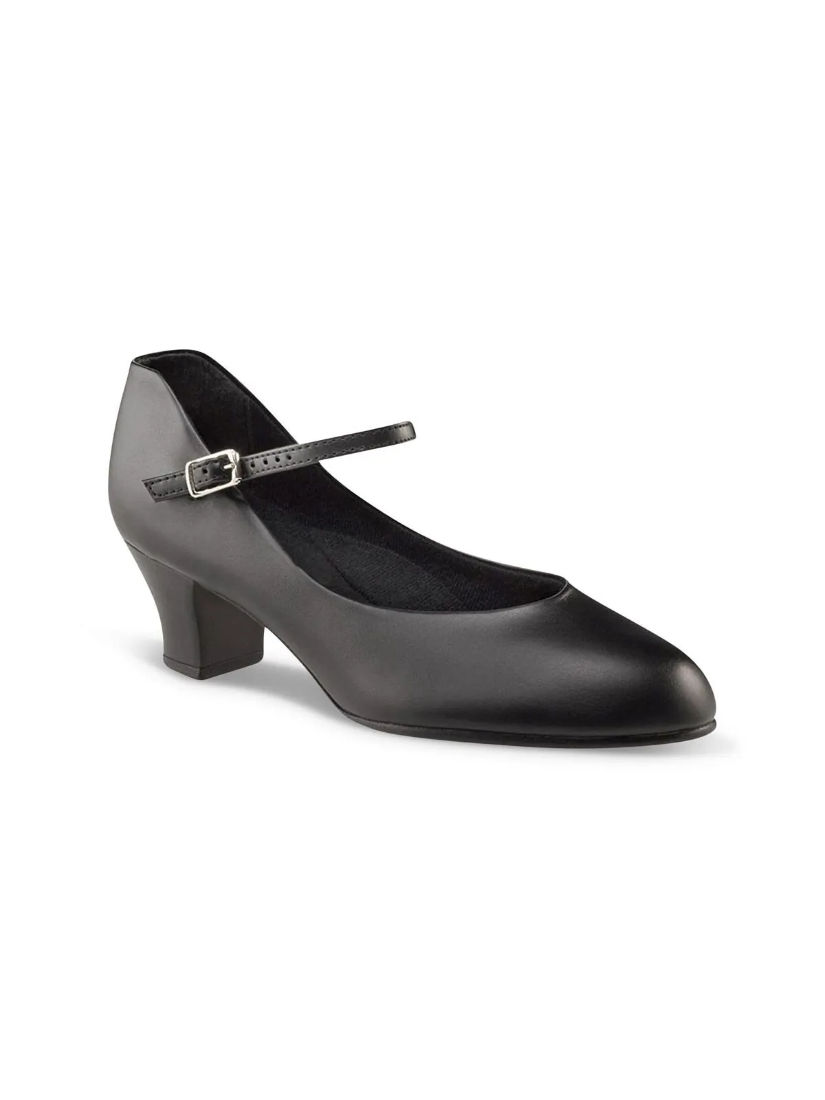 Кроссовки Little Girls Jr. Footlight с персонажами Capezio — изображение 1 из 1, черный