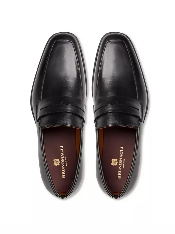 Мужские туфли Raging Penny Slip-On Bruno Magli — изображение 4 из 5, черный