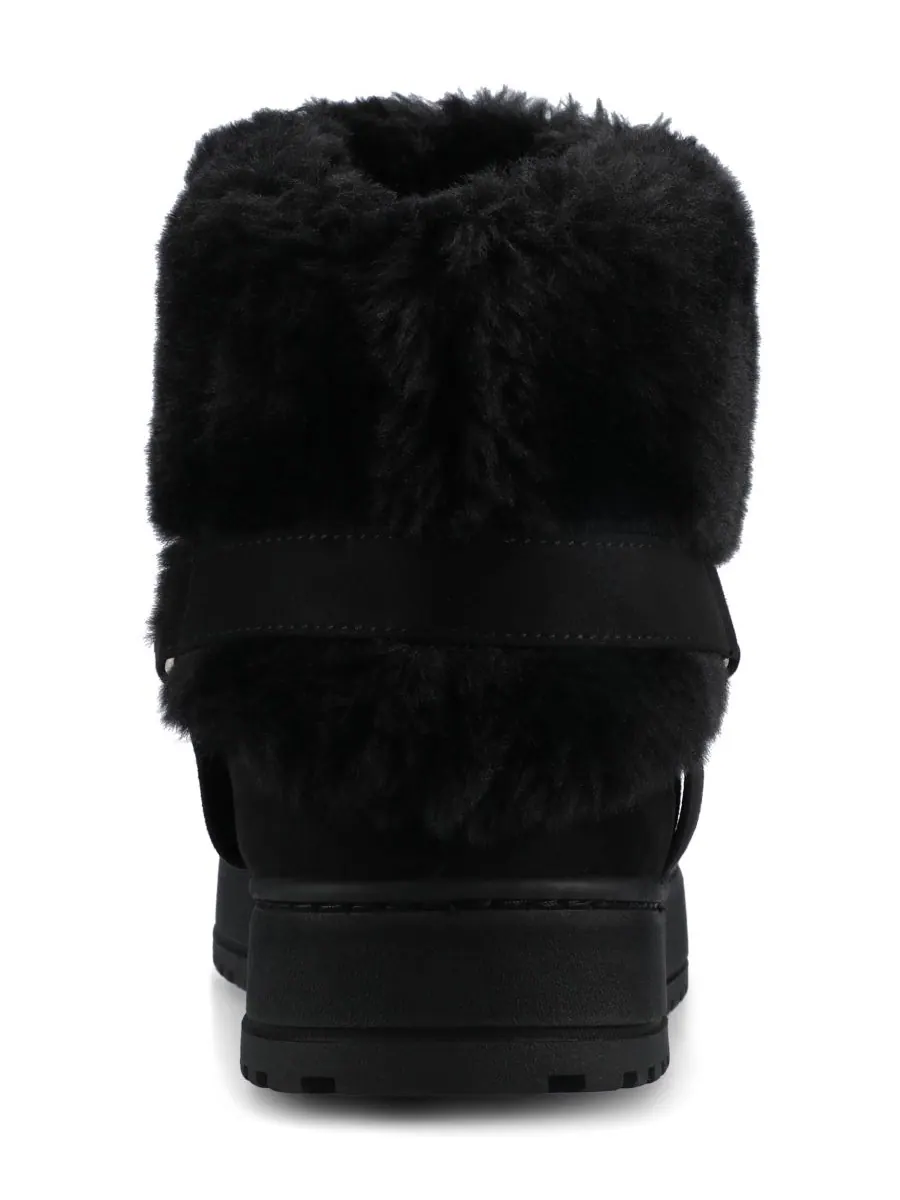 Женские уютные ботильоны Thada Journee Collection — изображение 3 из 6, черный