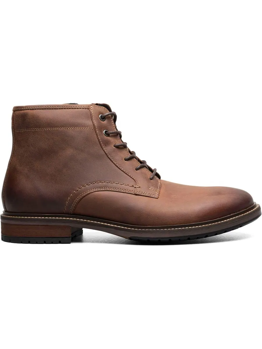 Мужские ботинки-чукка Forge с гладким носком Florsheim — изображение 2 из 8, коричневый