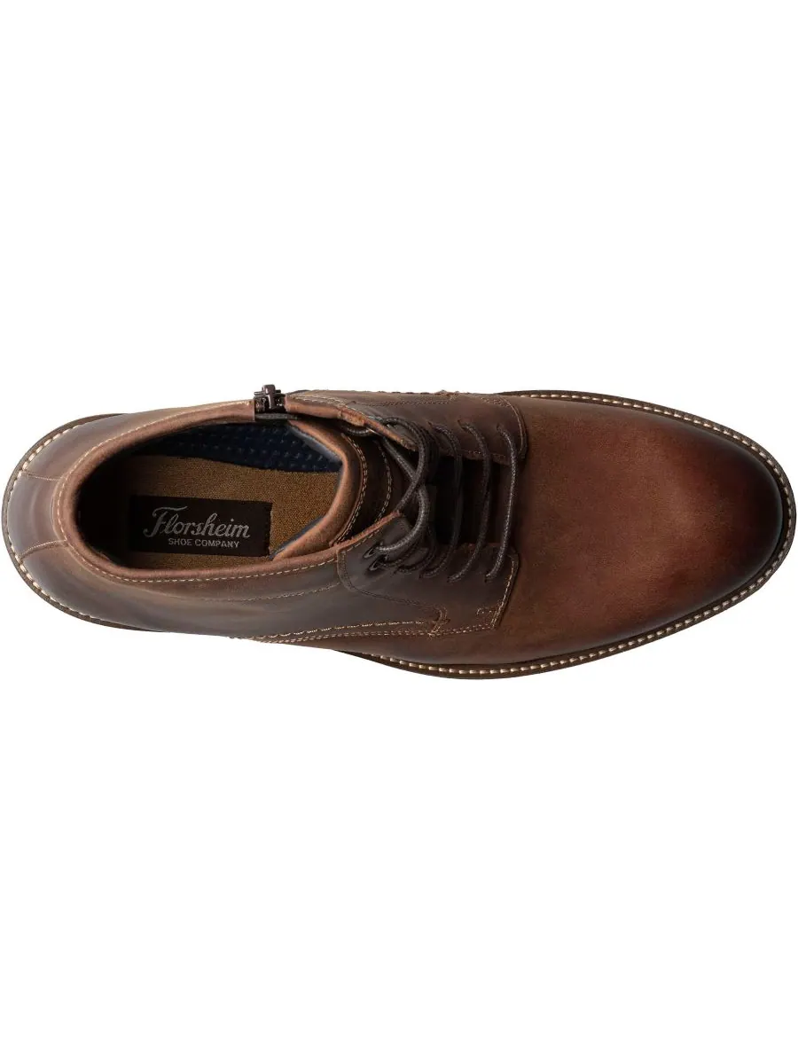 Мужские ботинки-чукка Forge с гладким носком Florsheim — изображение 7 из 8, коричневый