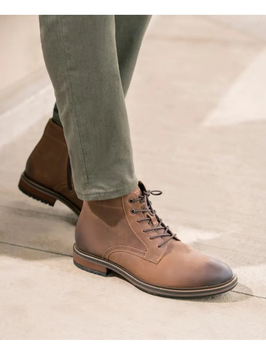 Мужские ботинки-чукка Forge с гладким носком Florsheim — изображение 8 из 8, коричневый