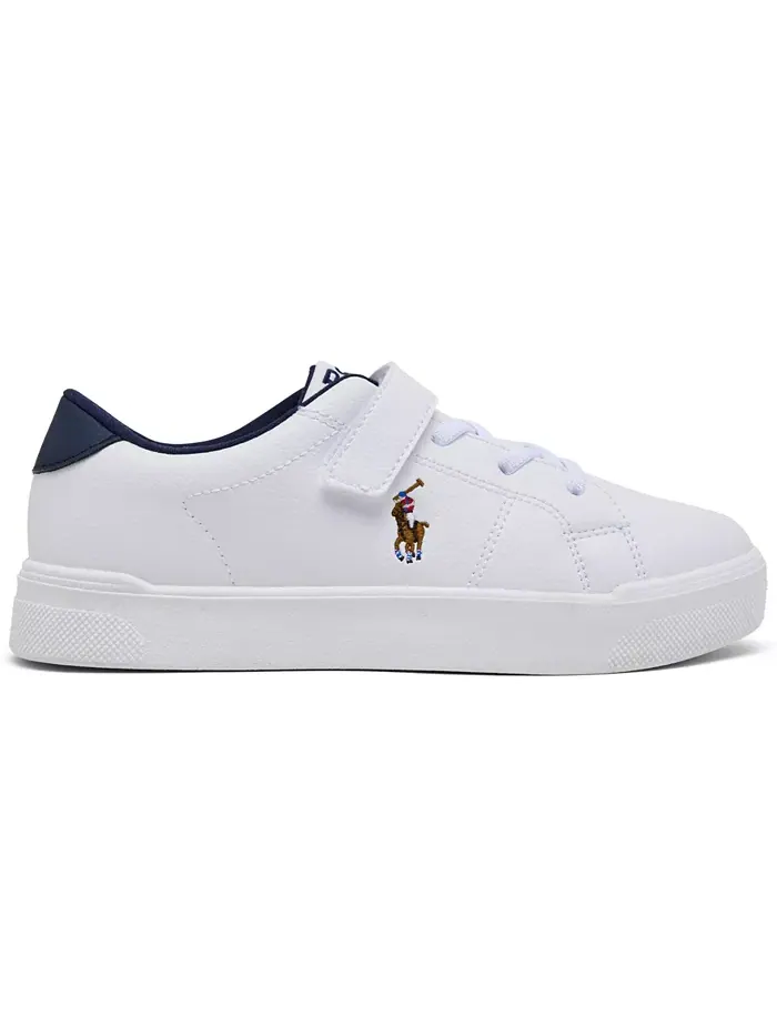 Детские повседневные кроссовки Sutton с надежной застежкой от Finish Line Polo Ralph Lauren — изображение 3 из 6, мульти