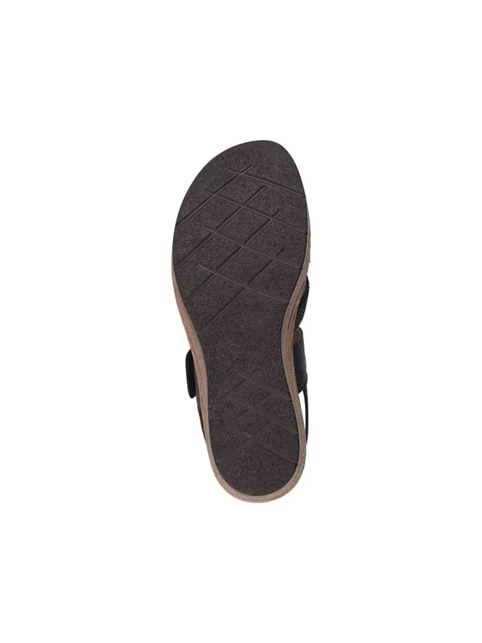 Женские сандалии Lux Embellished на платформе GC Shoes — изображение 2 из 2, черный