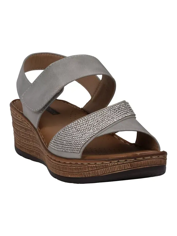 Женские сандалии Lux Embellished на платформе GC Shoes