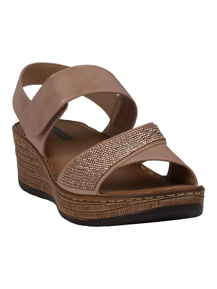 Женские сандалии Lux Embellished на платформе GC Shoes