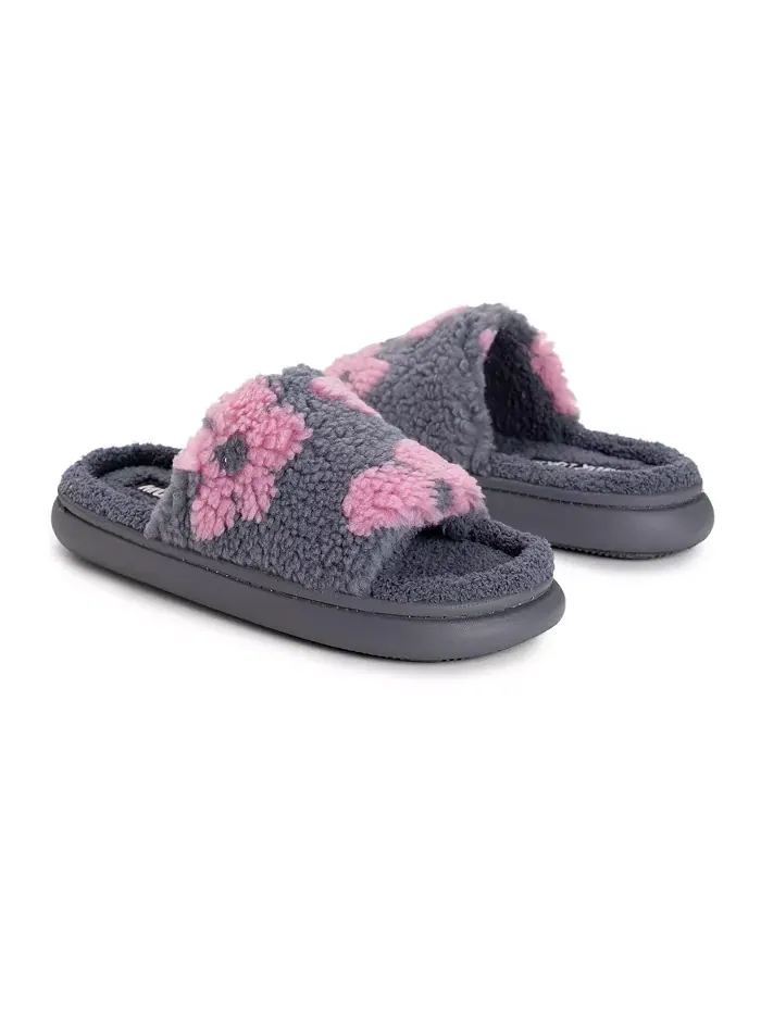Женские тапочки Marsai MUK LUKS — изображение 6 из 8, серый/розовый