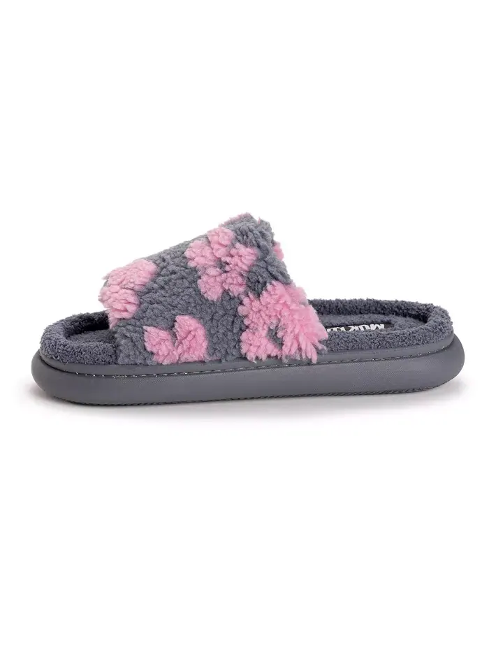 Женские тапочки Marsai MUK LUKS — изображение 7 из 8, серый/розовый
