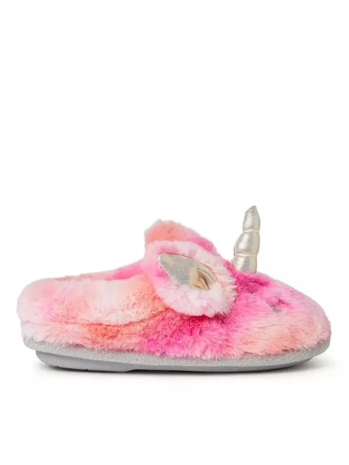 Тапочки-сабо для мальчиков Peyton Animal Slip-On Dearfoams — изображение 3 из 4, мульти