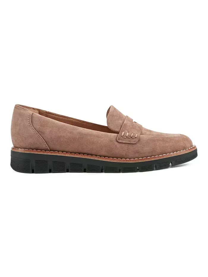 Женские лоферы Velia eFlex Slip-On Penny Easy Spirit — изображение 2 из 5, тауп