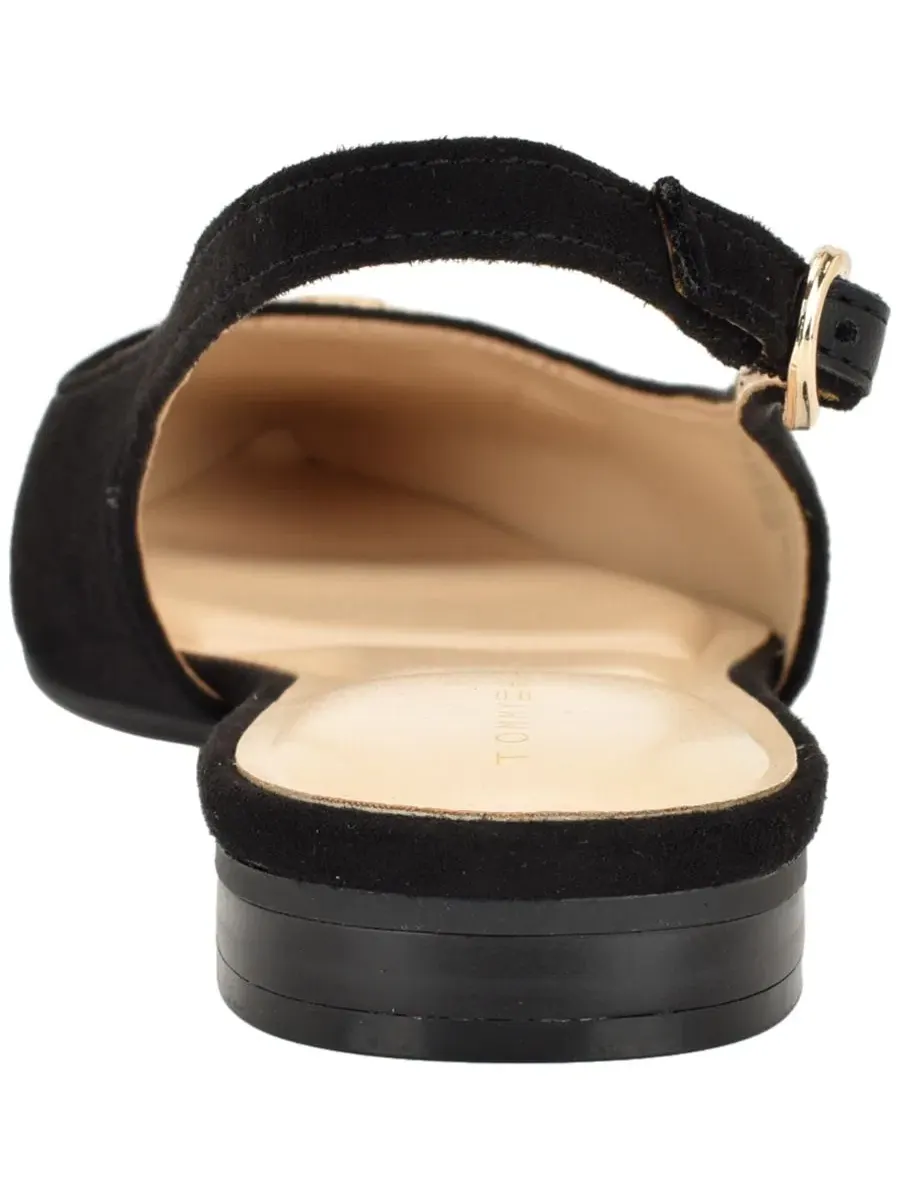 Туфли-слингбэки Vesly Pointed Toe Tommy Hilfiger — изображение 3 из 5, черный