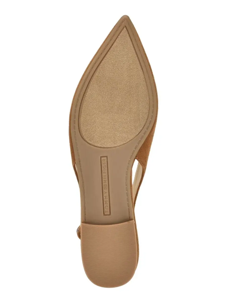 Туфли-лодочки с ремешком Vesly Pointed Toe Slingback Tommy Hilfiger — изображение 5 из 5, коричневый