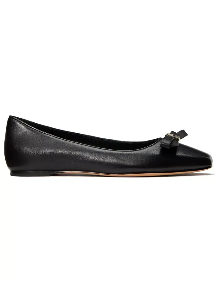 Женские балетки с бантом Deco kate spade new york — изображение 1 из 4, черный