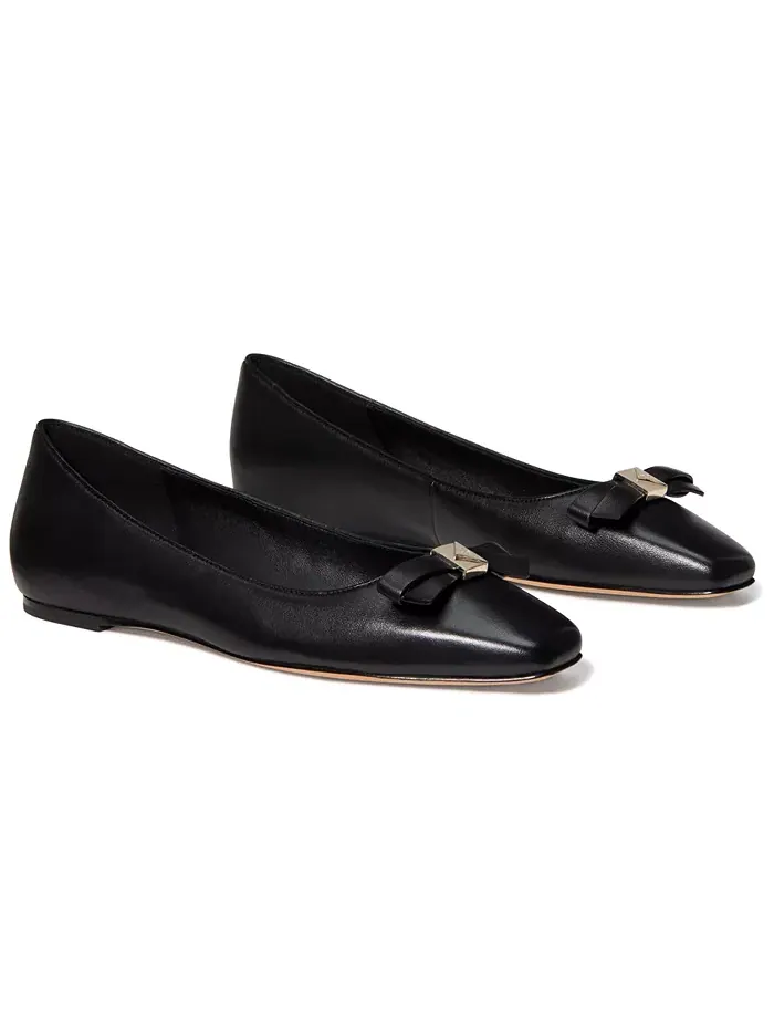 Женские балетки с бантом Deco kate spade new york — изображение 2 из 4, черный