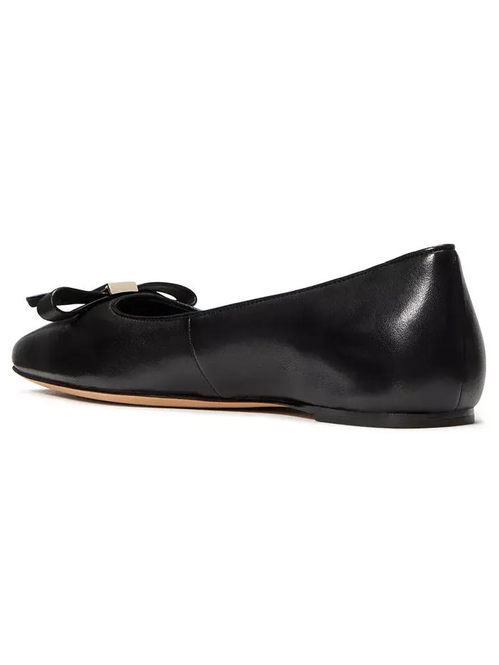 Женские балетки с бантом Deco kate spade new york — изображение 3 из 4, черный
