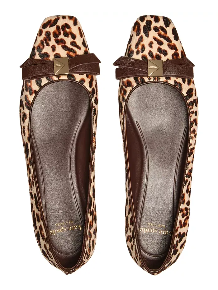 Женские балетки с бантом Deco kate spade new york — изображение 4 из 4, мульти