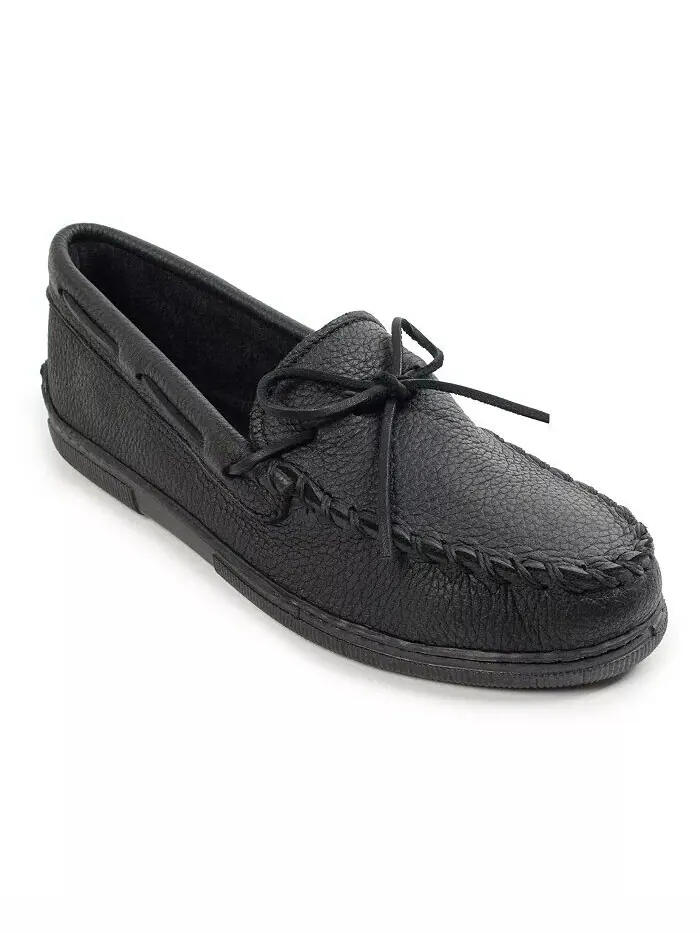 Мужские классические лоферы из лоферов Minnetonka — изображение 1 из 4, черный