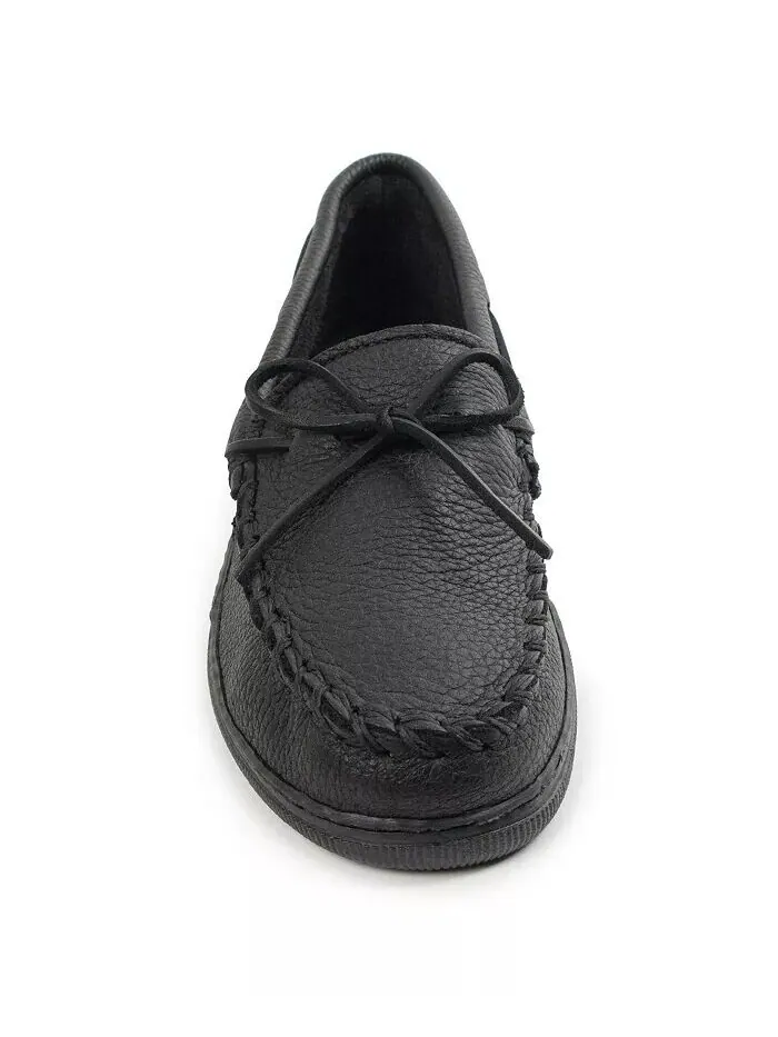 Мужские классические лоферы из лоферов Minnetonka — изображение 2 из 4, черный