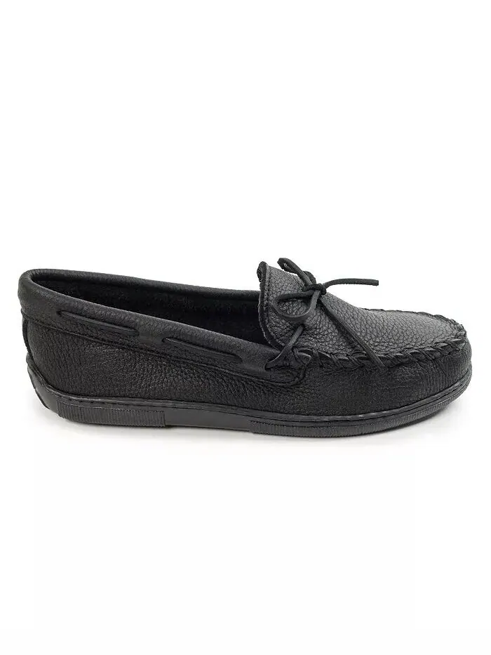 Мужские классические лоферы из лоферов Minnetonka — изображение 3 из 4, черный