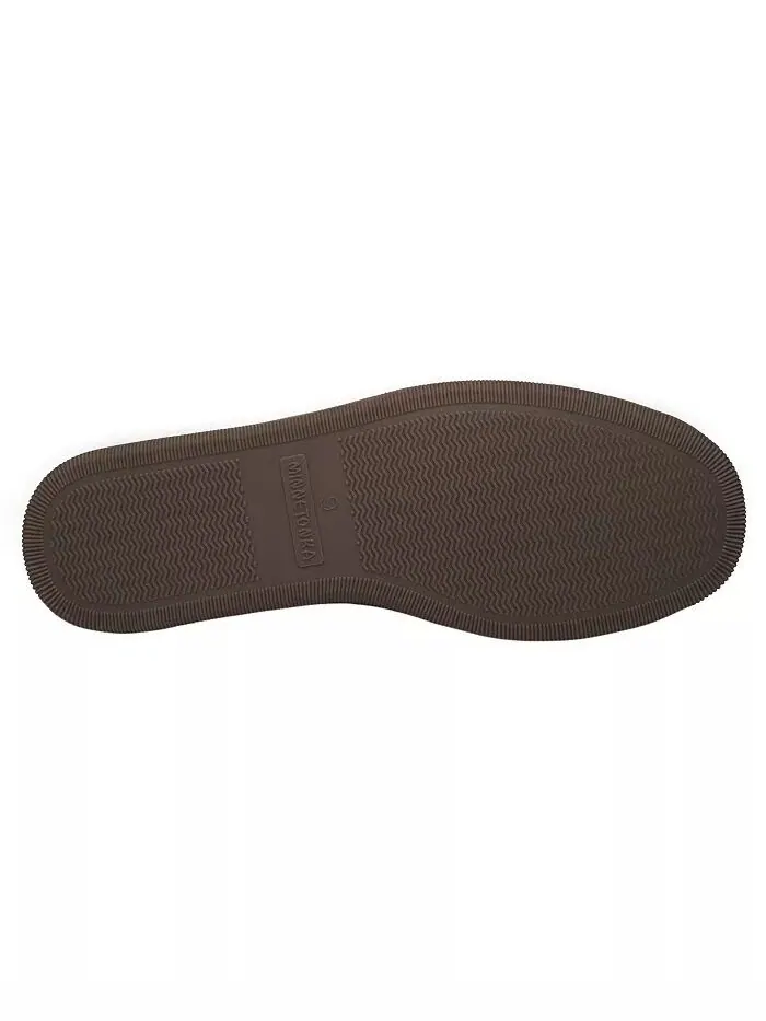 Мужские классические мокасины из лосиной кожи Minnetonka — изображение 5 из 5, шоколад