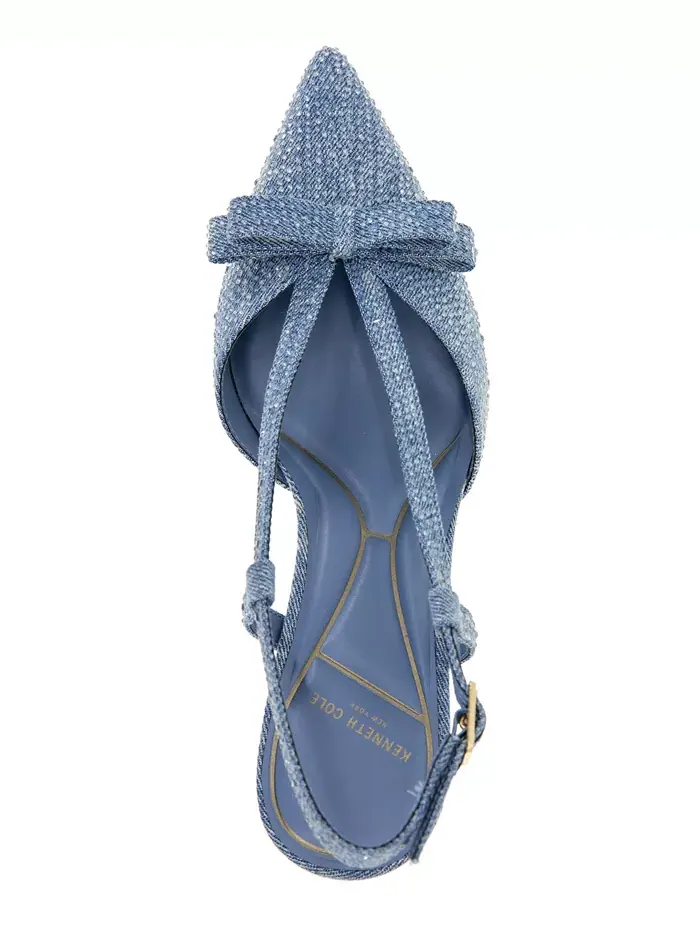 Женские туфли-лодочки Umayra с острым носком Kenneth Cole New York — изображение 4 из 8, джинсовый синий